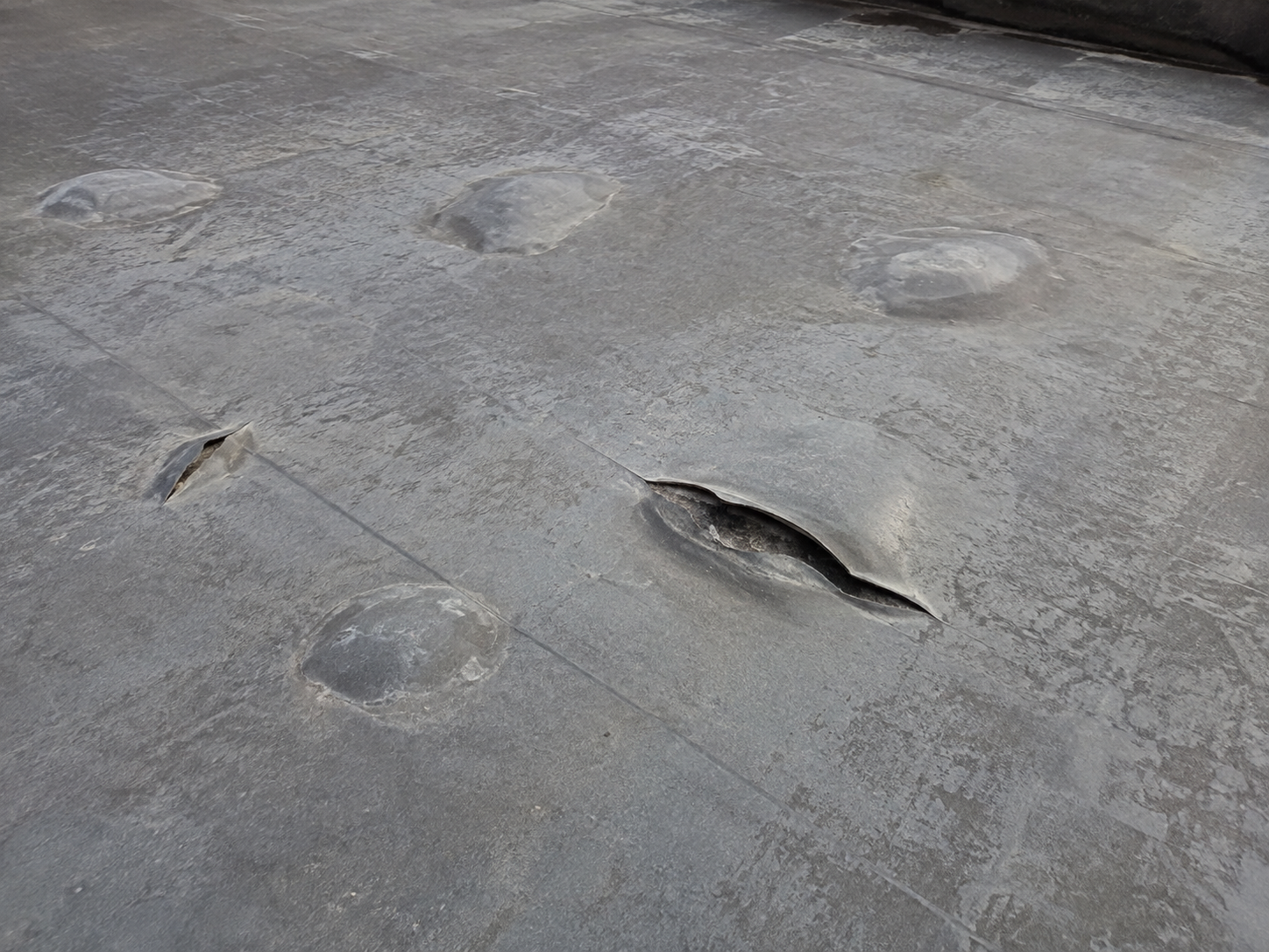 防水面の傷み